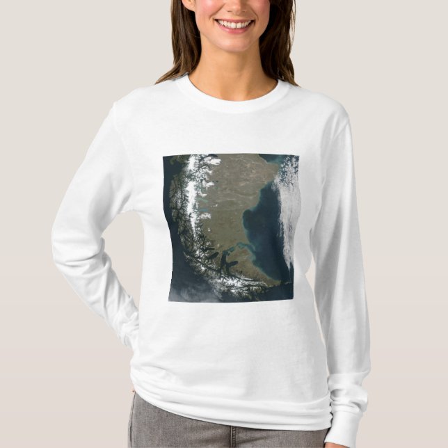 Camiseta Los escarpados y nevados Andes (Anverso)