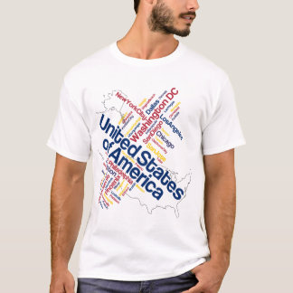 Camiseta Los Estados Unidos de América