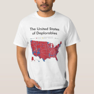 Camiseta Los Estados Unidos de Deplorables