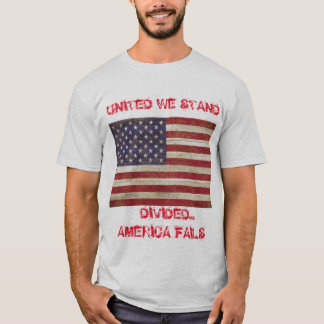 Camiseta Los Estados Unidos divididos fallan