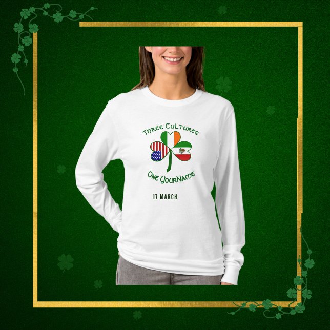 Camiseta Los Estados Unidos Mexicanos llevan la bandera Sha (Subido por el creador)