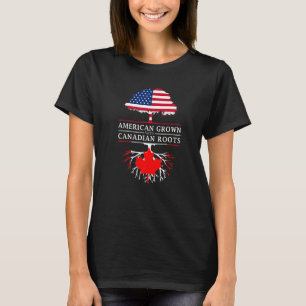 Camiseta Los estadounidenses crecen con Canadá