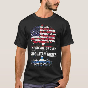 Camiseta Los estadounidenses crecen con raíces uruguayas