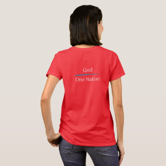 Camiseta Los estadounidenses despiertos "Una nación, bajo D
