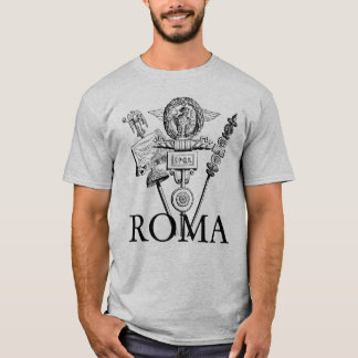 Camiseta Los estándares romanos (2 echados a un lado)