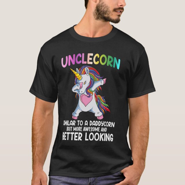 Camiseta Los estilos de vida más fríos de Unclecorn son un  (Anverso)