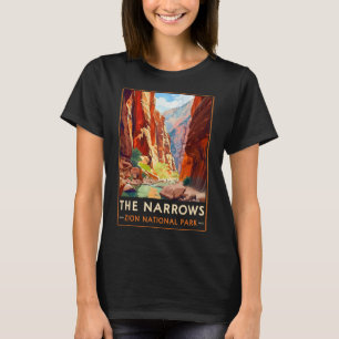 Camiseta Los estrechos Parque Nacional Zion Senderismo Natu