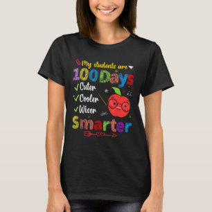 Camiseta Los Estudiantes Son 100 Días Más Inteligentes Cute