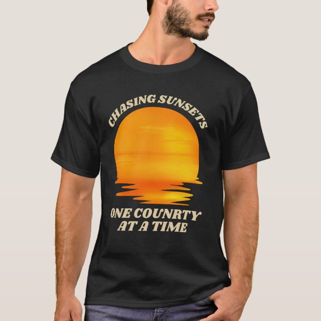 Camiseta Los exploradores del mundo y los amantes del atard (Anverso)