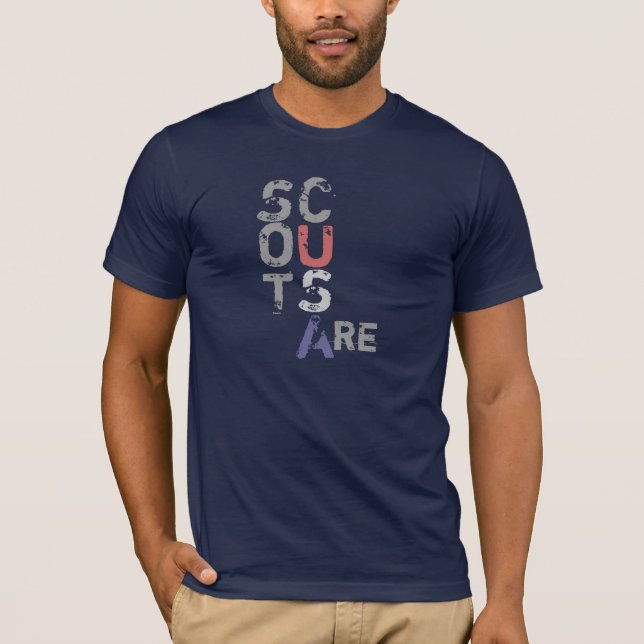 Camiseta Los exploradores son…  - punto culminante los (Anverso)