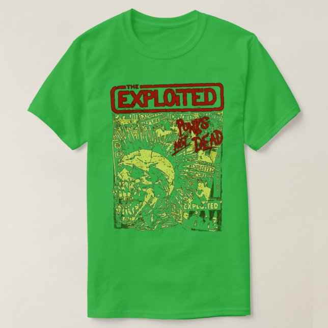 Camiseta Los explotados (Diseño del anverso)
