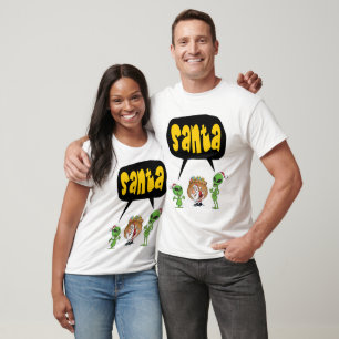 Camiseta ¿Los extranjeros creen en Santa?