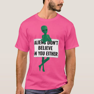 Camiseta Los Extranjeros No Creen En Ustedes Ni En Extranje