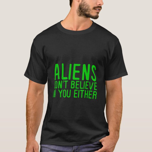 Camiseta Los extranjeros tampoco creen en ti - (Anverso)