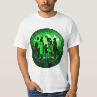 Camiseta Los extranjeros ya están aquí. Diseño 2.