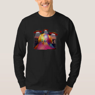 Camiseta Los extraterrestres construyeron las pirámides Teo