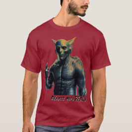 Camiseta ¡Los extraterrestres son REALES!