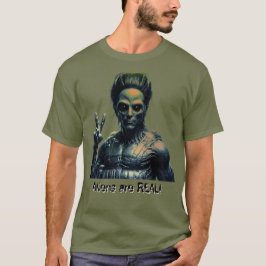 Camiseta Los extraterrestres son REALES!