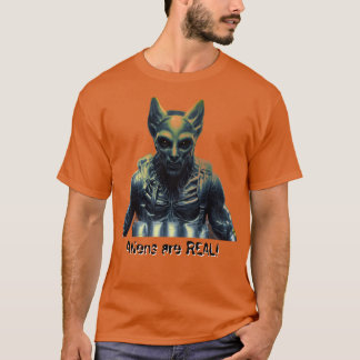 Camiseta ¡Los extraterrestres son REALES!