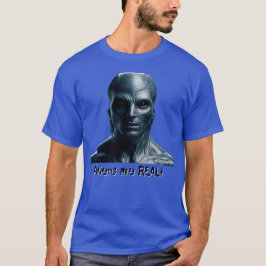 Camiseta Los extraterrestres son REALES!