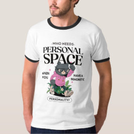 Camiseta Los extraviados tienen personalidades magnéticas