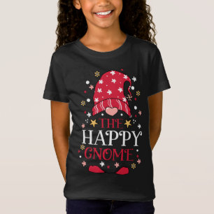 Camiseta Los felices Navidades divertidos de Gnome ganan la
