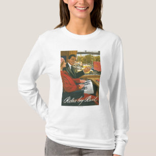 Camiseta Los ferrocarriles británicos se relajan por el