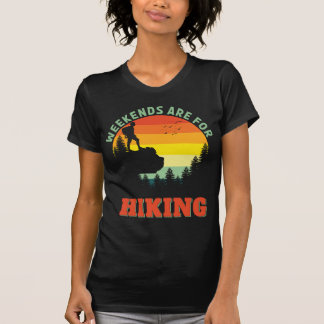 Camiseta Los fines de semana son para aventuras de mochilis