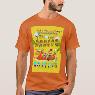 Camiseta Los Fines De Semana Son Para Bote Dragón