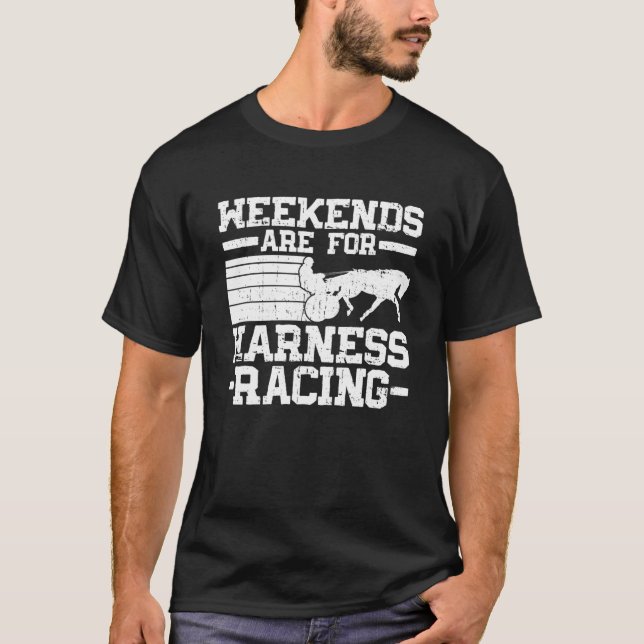 Camiseta Los Fines De Semana Son Para Harness Carreras Caba (Anverso)