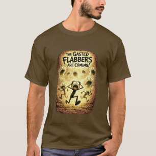 Camiseta ¡Los Flabbers Gasted Están Llegando! (4) Marrón