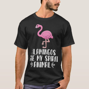Camiseta Los flamencos son mi animal espiritual
