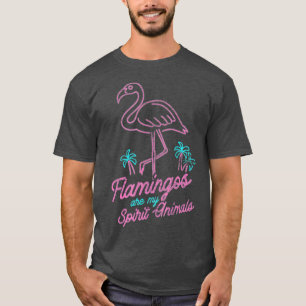 Camiseta Los flamencos son mi espíritu Animales Flamingo