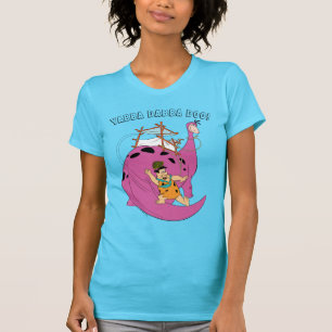 Camiseta Los Flintstones el   Fred que resbala abajo de la