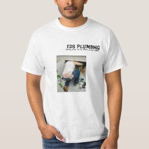 Camiseta los fontaneros se agrietan, fontanería del EDS,