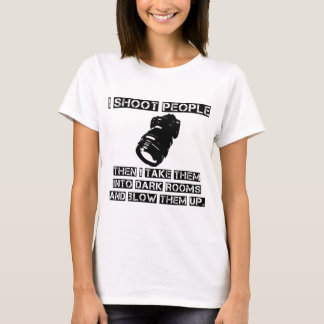 Camiseta Los fotógrafos son tan violentos