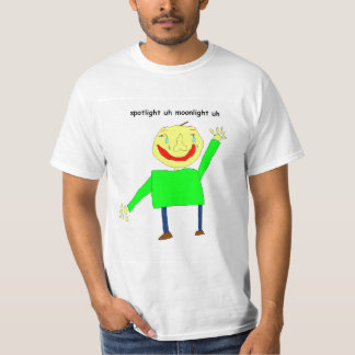 Camiseta Los fundamentos de Baldi en claro de luna