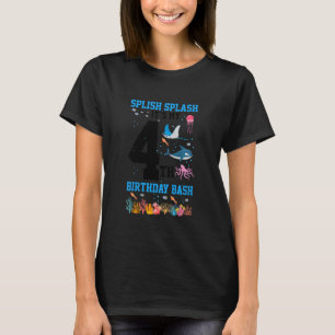 Camiseta Los futuros diseños de biólogo marino infantil par