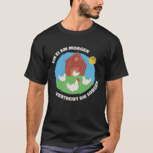Camiseta Los ganaderos de pollo y los agricultores cultivan