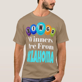 Camiseta Los Ganadores De Bingo Son De Oklahoma Noche De Ju