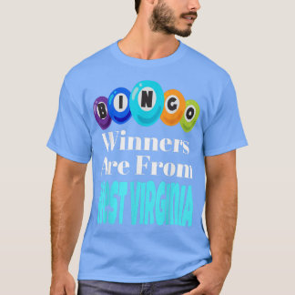 Camiseta Los Ganadores De Bingo Son De Virginia Occidental
