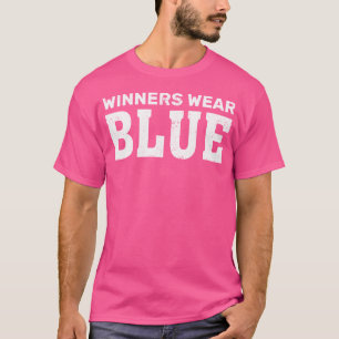 Camiseta Los ganadores usan equipo azul de competición de j