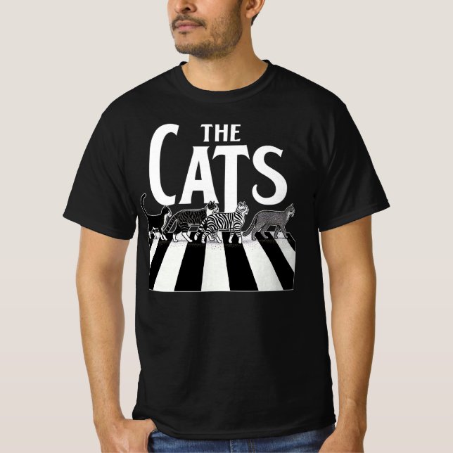 Camiseta Los gatos (Anverso)