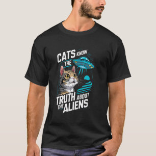 Camiseta Los Gatos Conocen La Verdad Sobre La Conspirac Gat