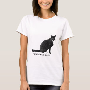 Camiseta ¡Los gatos de Tuxedo gobiernan!