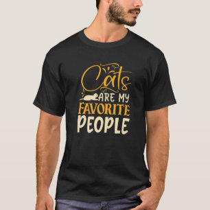 Camiseta Los gatos graciosos son mis favoritos dueños de ga