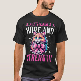Camiseta Los Gatos Inspiran Esperanza Y Fuerza