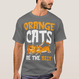 Camiseta Los gatos naranjas son los mejores
