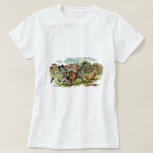 Camiseta Los gatos negocian sacadores