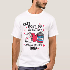 Camiseta Los gatos no hacen San Valentín